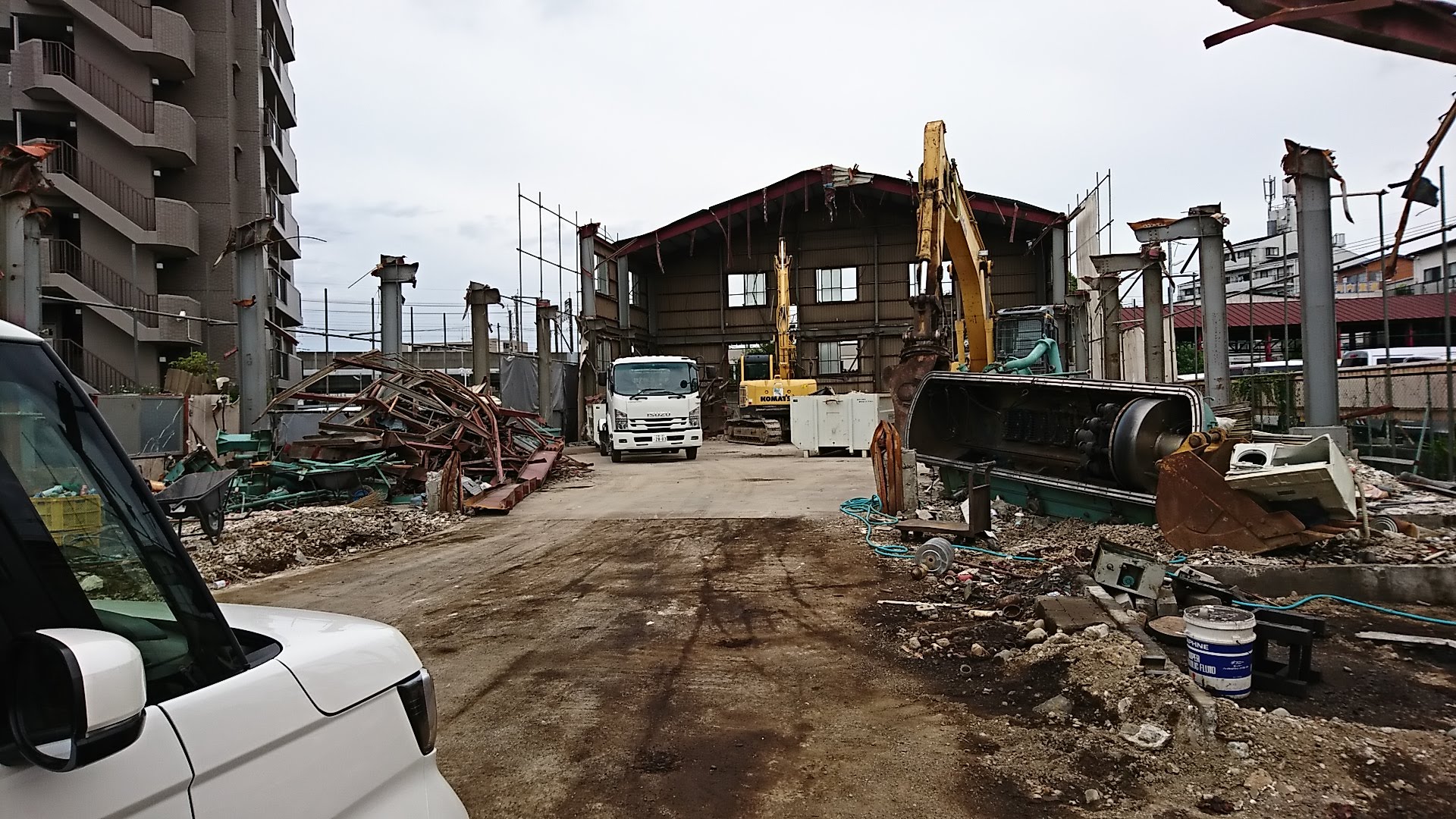 埼玉県戸田市　鉄骨造工場解体工事