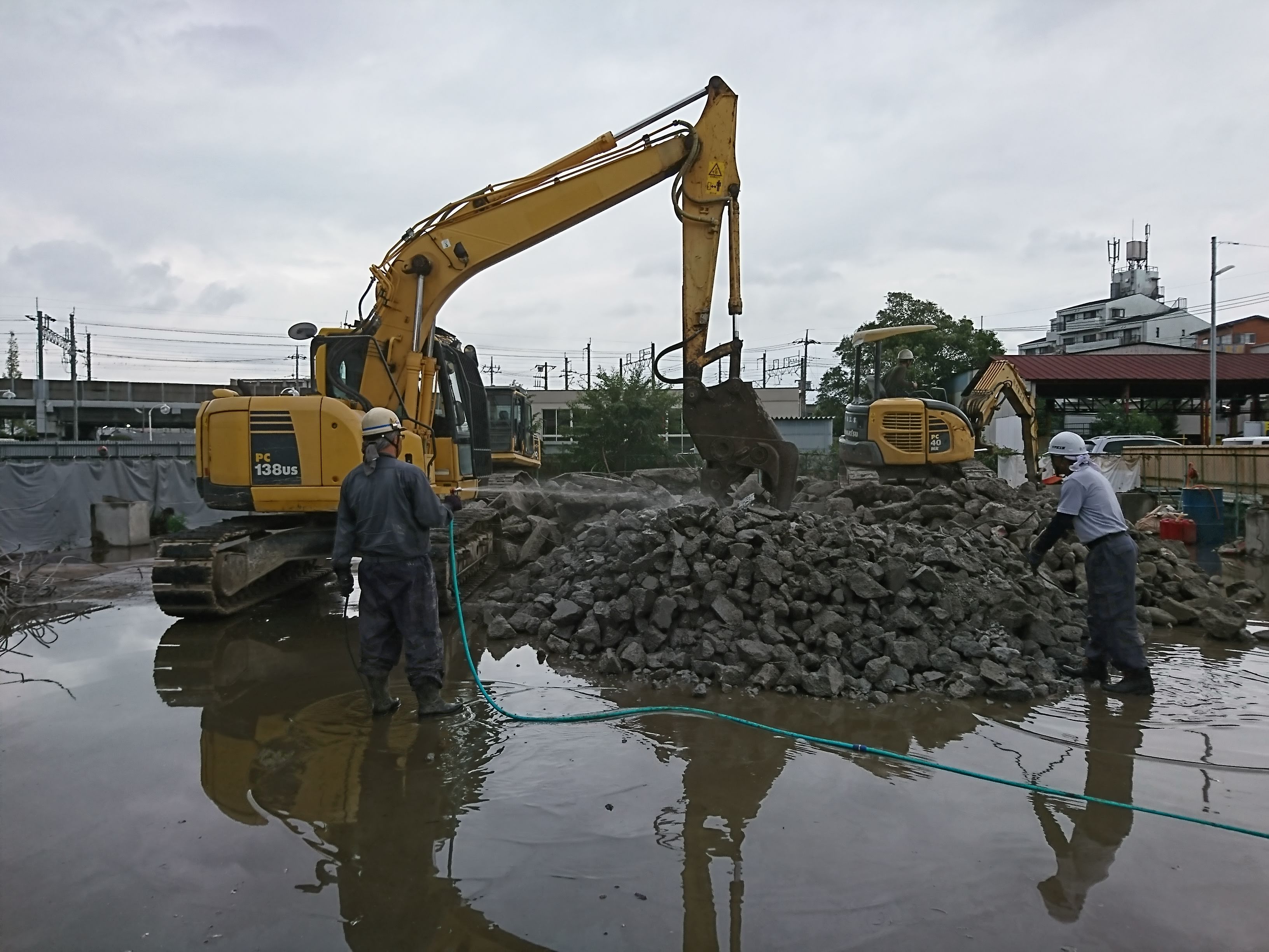 埼玉県戸田市　鉄骨造工場解体工事