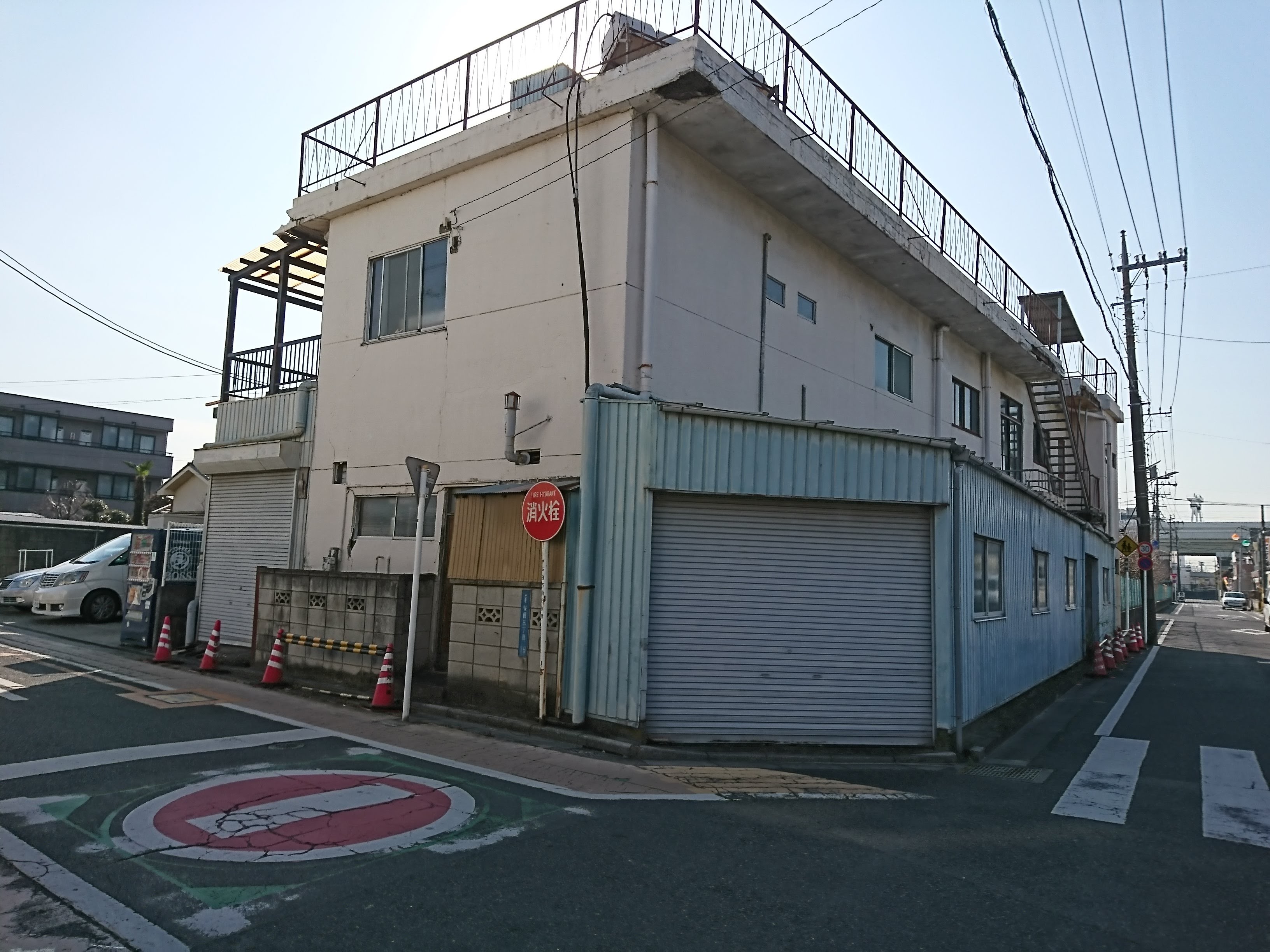 戸田市笹目鉄骨造二階建て工場解体工事